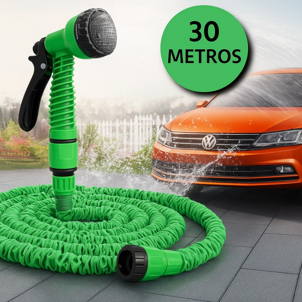Mangueira Mágica Retrátil Flexível Elástica Expansível 30 Metros original em Oferta na Shopee