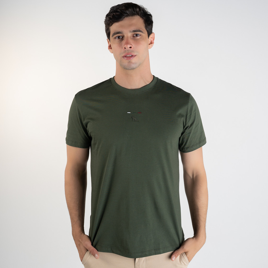 Camiseta Acostamento Colors Verde Militar
