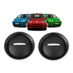 Par Difusor Ar Branco Volkswagen Up 2014 2015 2017 2019