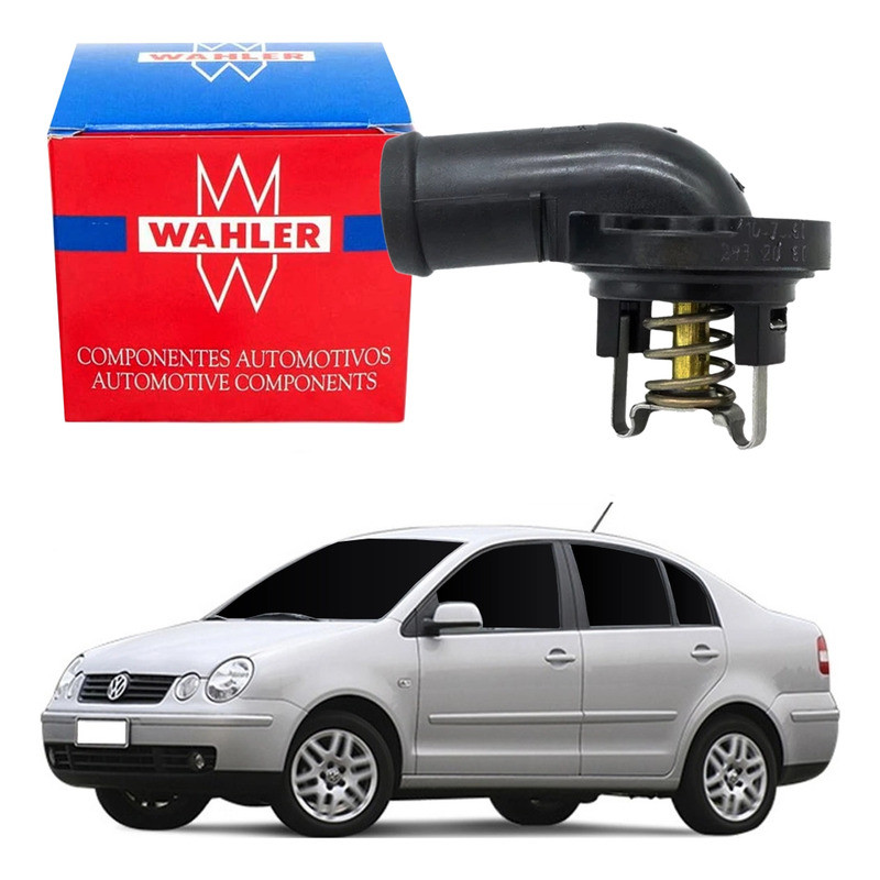 Valvula Termostatica Wahler Polo Sedan 1.6 8v 2003 A 2006 em Oferta na Shopee