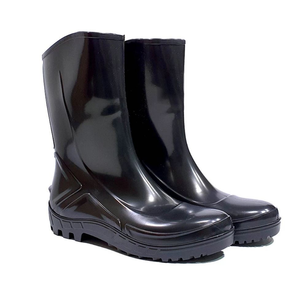 Bota PVC Vulcaflex (Marluvas) Cano Médio Preta Tamanho Nº40