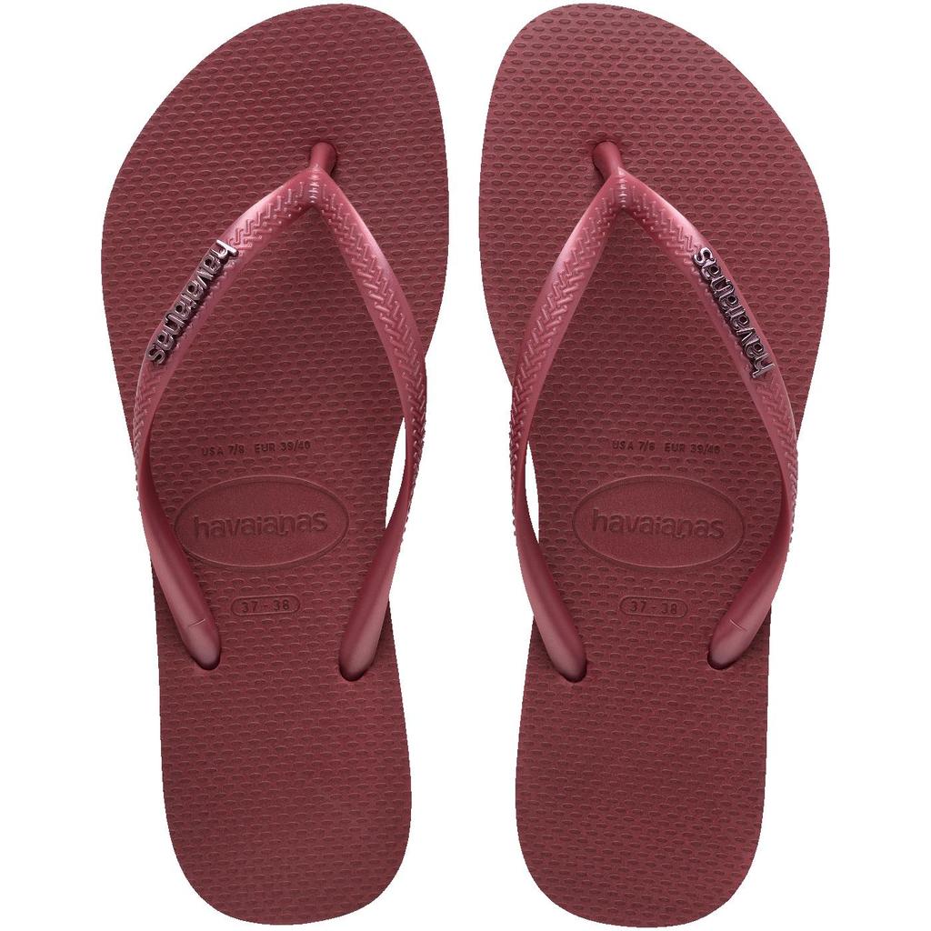Chinelo Havaianas Slim Logo Metallic em Oferta na Shopee