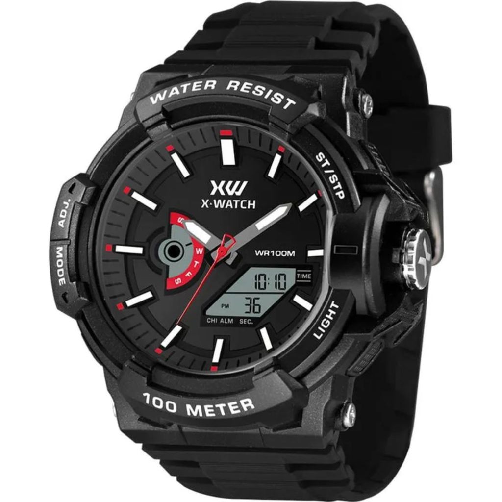 RELÓGIO X-WATCH MASCULINO ANADIGI XMPPA343 P1PX