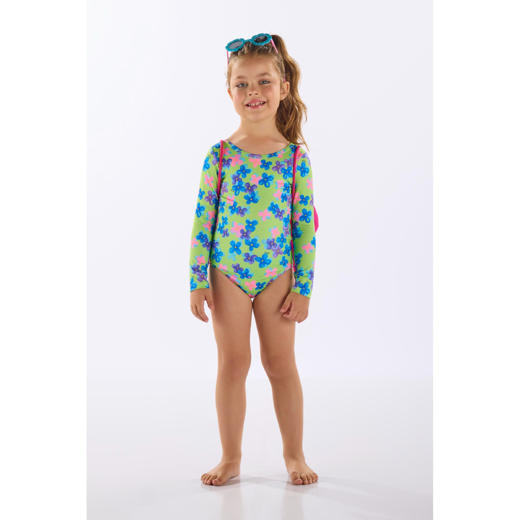 Maiô Infantil em Poliéster FPS +50 Up Baby em Oferta na Shopee