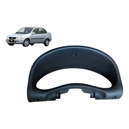 Moldura Painel Instrumentos Corsa Wind Classic 1998 A 2012 Preto