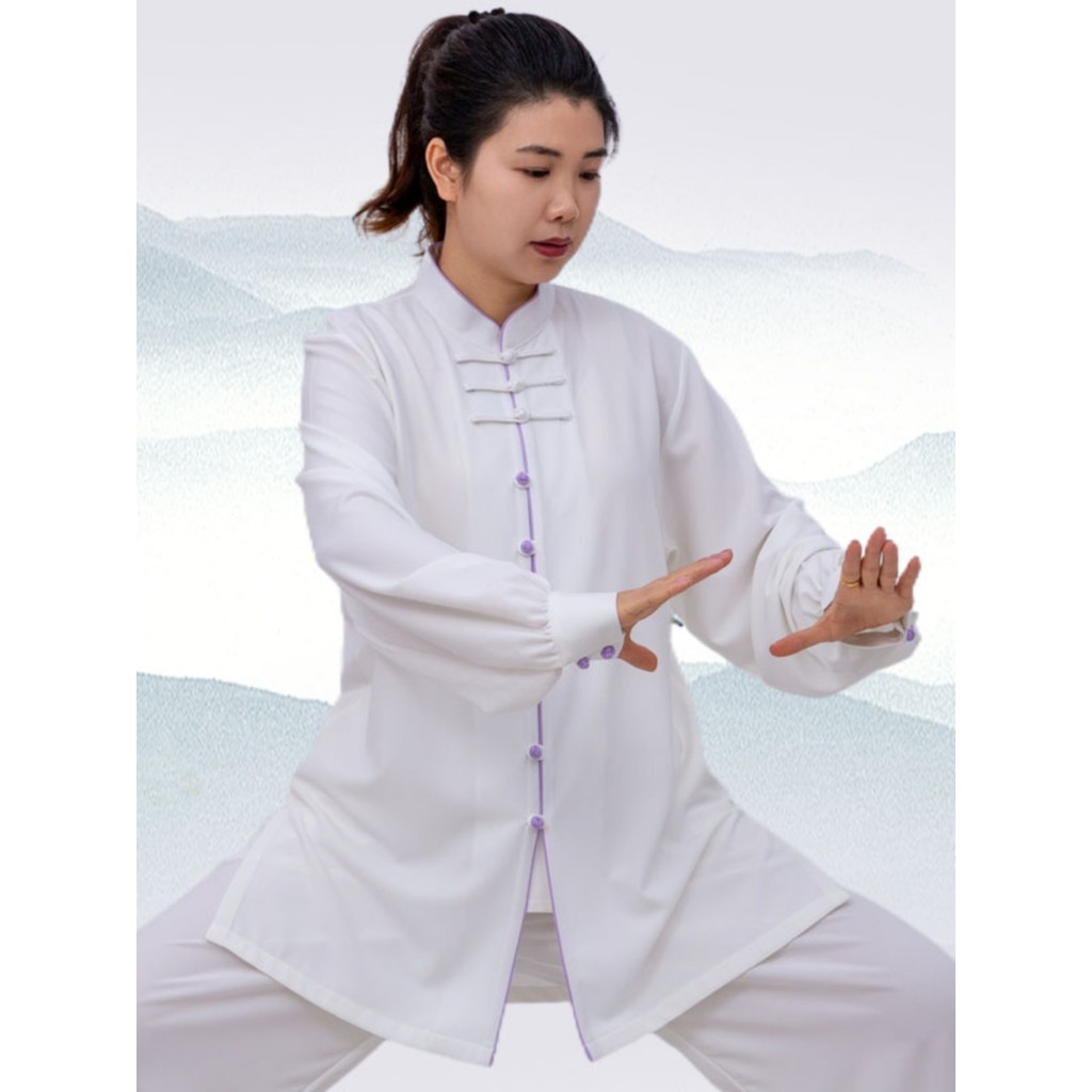 Novas senhoras outono tai chi roupas femininas outono inverno moda artes marciais desempenho roupas prática roupas mascu