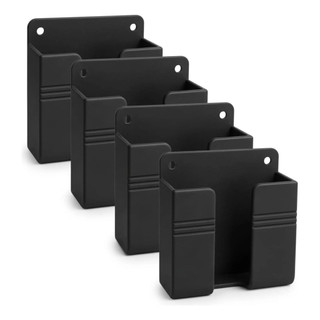 Kit 4UN Suporte Celular Parede Adesivo Porta Controle Remoto