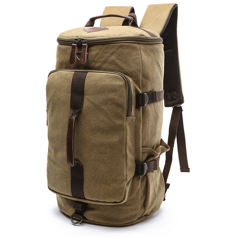 Mochila masculina mochila masculina de viagem bolsa esportiva de lona montanhismo bolsa de bagagem Cross-body mochila mu