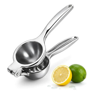 Espremedor Limão Manual Inox Forte Resistente Profissional Aço Inox