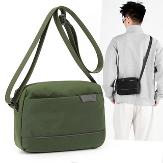 Bolsa de ombro masculina de náilon leve mensageiro pequena mochila Unisex esportes Commuter pequeno saco de lazer ao ar 