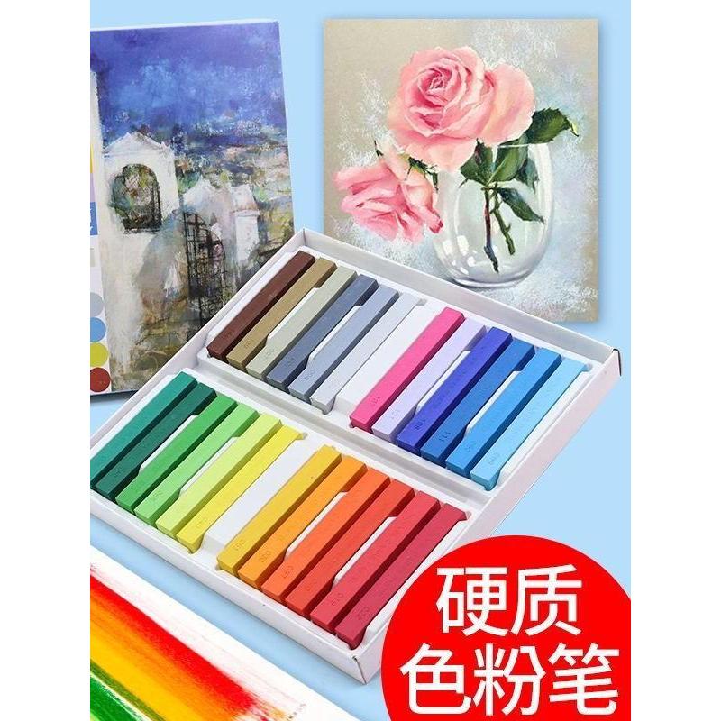 Giz de cor de flor de cerejeira japonesa 24 cores 48 cores perolado fluorescente Pastel vara personagem esboço arte estu