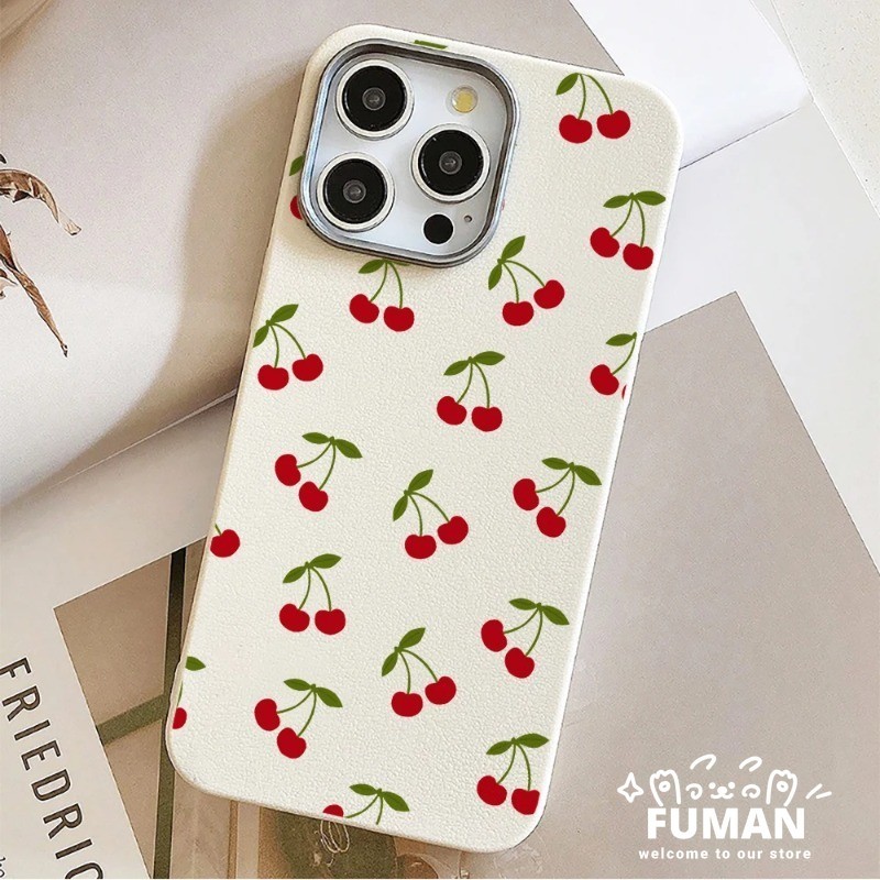 Capa De Telefone Cereja De Luxo Para Samsung Galaxy A37 A36 A35 A34 A33 A32 M32 A31 A30S A27 A26 A25 A24 A23 M23 F23 5G 