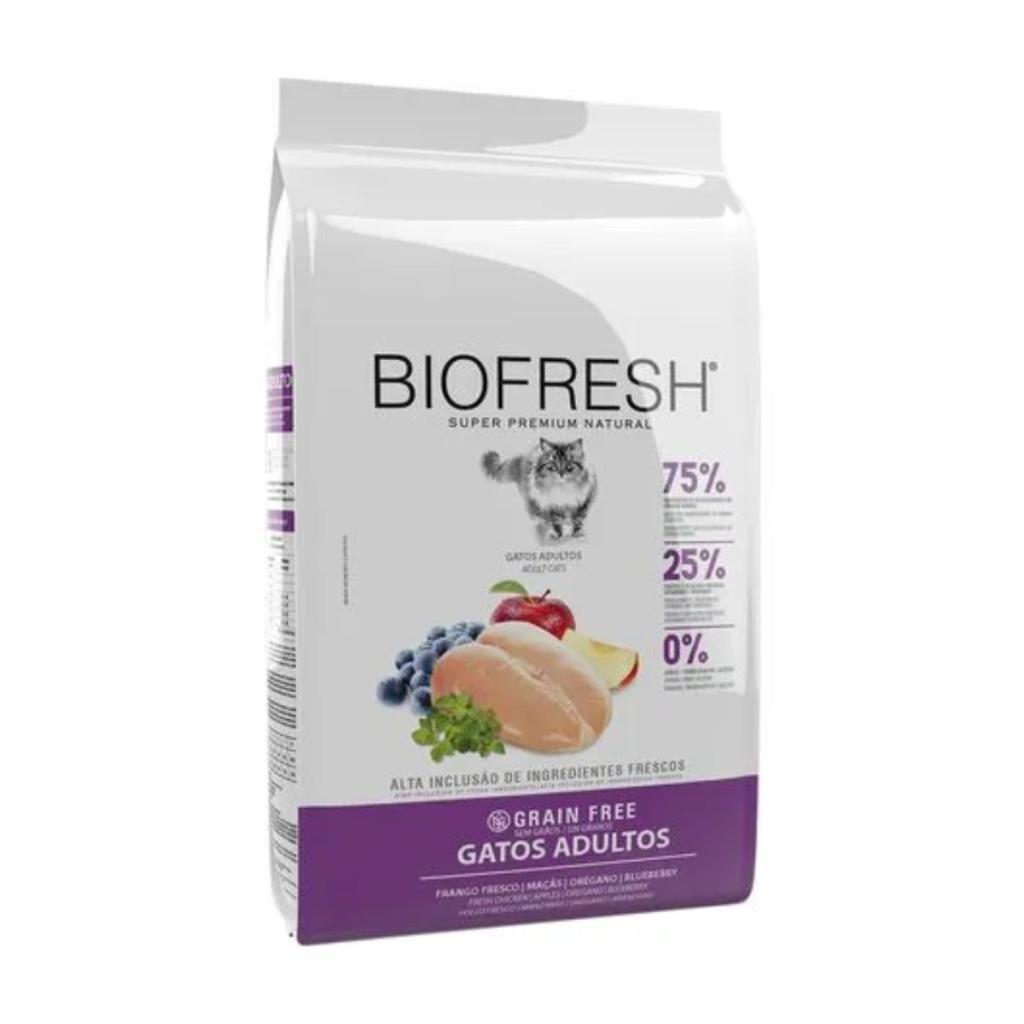 Ração Biofresh Super Premium Para Gatos Adultos Frango 1,5kg