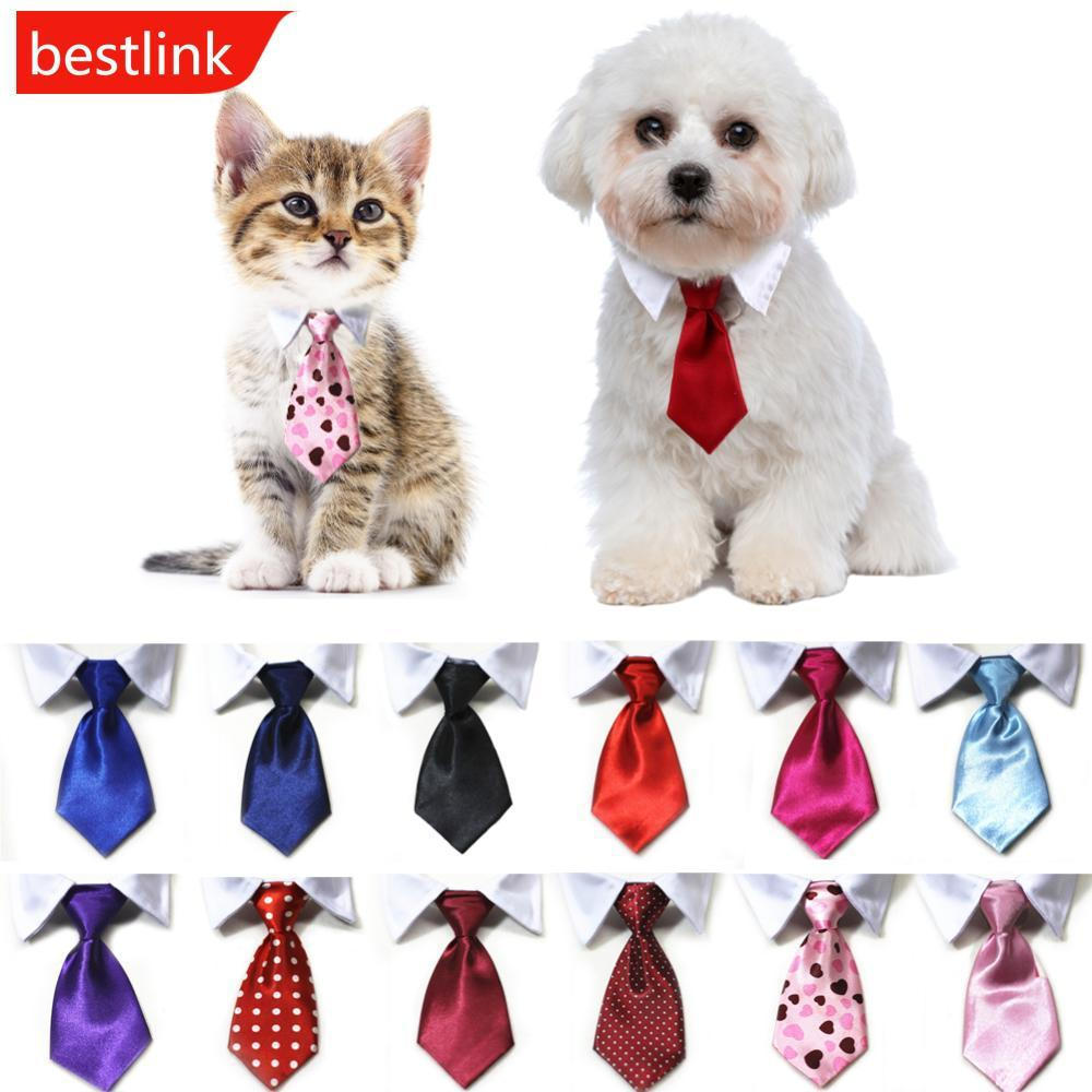 BESTLINK Gravata Borboleta Listrada Para Cachorro E Gato , Animal Listrado , Ajustável Animais De Estimação , Coleira Br