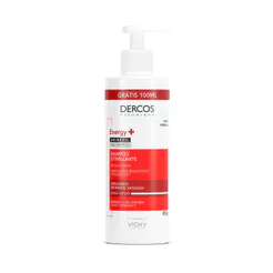 Dercos Energy+ Shampoo Estimulante Antiqueda 400g Grátis 100ml