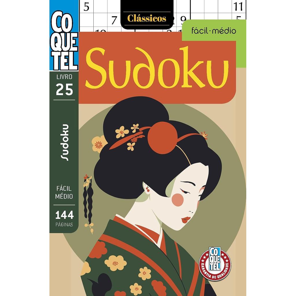 Coquetel Sudoku | Fácil-Médio | Livro 25
