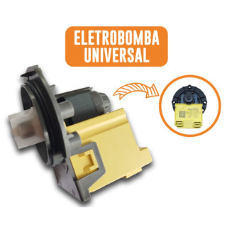 Bomba Eletrobomba Lavadora Máquina Universal 110V GE Continental