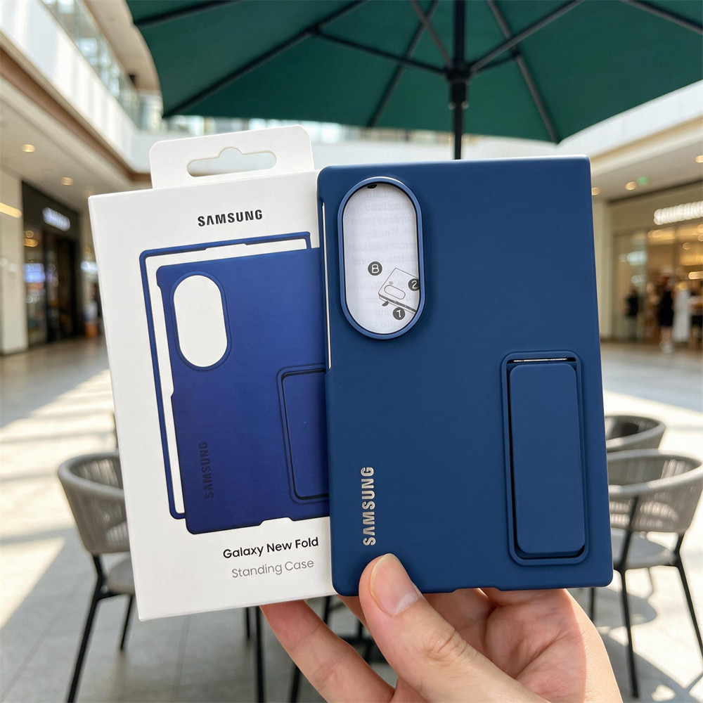 Samsung Galaxy Z Fold 8 Ultra 5G Sensorial Em Pé Caso De Telefone Suporte Dobráv