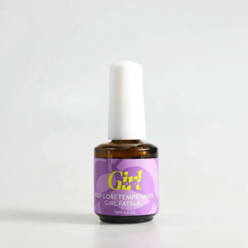 Selante Top Coat Girl Fatale 15Ml Poder Alongamento Unha Gel Líquido Unha Gel Fibra Acrigel No-Cleanse — imagem 2 de 2