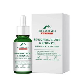 Alps Goodness Sérum Capilar com Feno-grego, Biotina e 3% Redensyl 30 ml |   Sérum Fortificante para Couro Cabeludo e Cab
