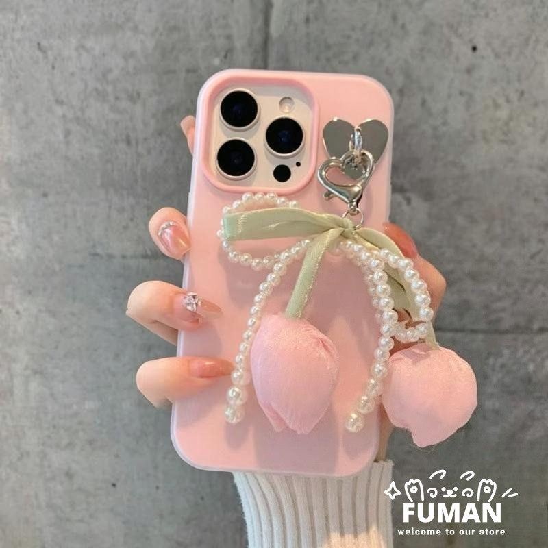 Doce 3D Pearl Tulip 2 Em 1 Capa De Telefone Para Samsung Galaxy A07 A13 A12 A11 A10 A10S A06 A05S A05 A04E A04S A04 A03S