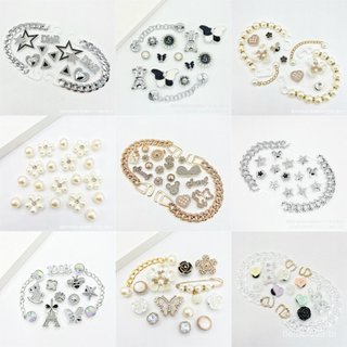Sapato Charms Decorações Encantos Bonito Urso Punk Coelho Borboleta DIY Acessórios de Sandálias