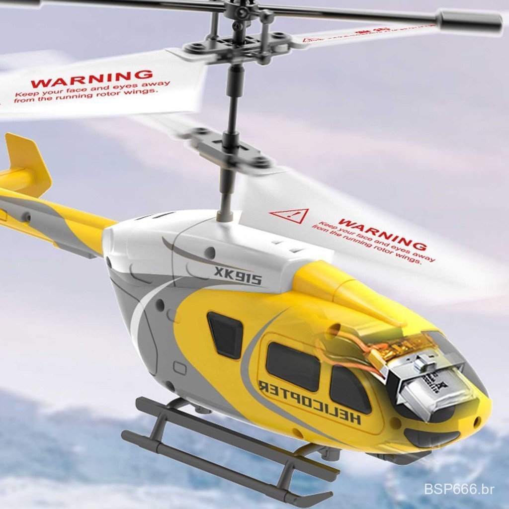 RC Helicóptero Elétrico Brinquedo Avião De Controle Remoto Inteligente Com LED Brinquedos Ao Ar Livre Para Crianças Pres