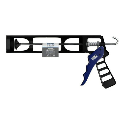 Pistola Aplicador Silicone Tekbond Alta Performance Profissional Reforçada Veda Calha PU Cola Nylon Vedação