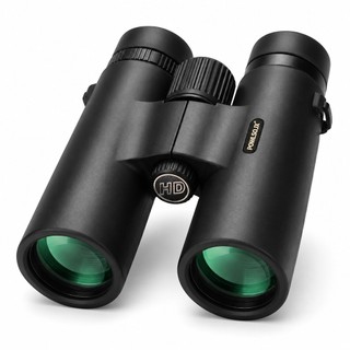 Binóculos Externos 10x42 Para Adultos , Prisma BAK4 E Óptica Revestida FMC , Roda De Foco Central Suave , Óculos Torcido