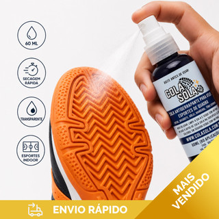 Cola Antiderrapante para Solado de Tênis Futsal Vôlei Basquete Handebol Ping Pong e Esportes de Quadra
