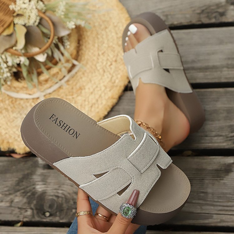 Chinelos femininos, sandálias, sapatos unissex, sapatos com aumento de altura, sapatos baixos, slip-On, sapatos para ati
