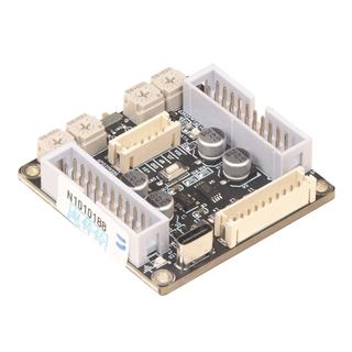 Processador de Sinal Digital de Áudio 2 Entradas 4 Saídas - Placa DSP ADAU1701 com Suporte para Ajuste de Ganho, EQ, Cro