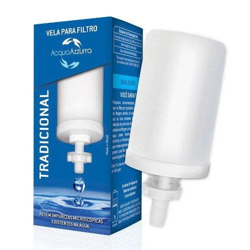 Vela Para Filtro De Barro Tradicional Cerâmica Alta Qualidade