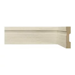Rodapé MDF Frisado 7CMX2,40m 702 Moldufama Kit 36m Decapê Provence Frisado