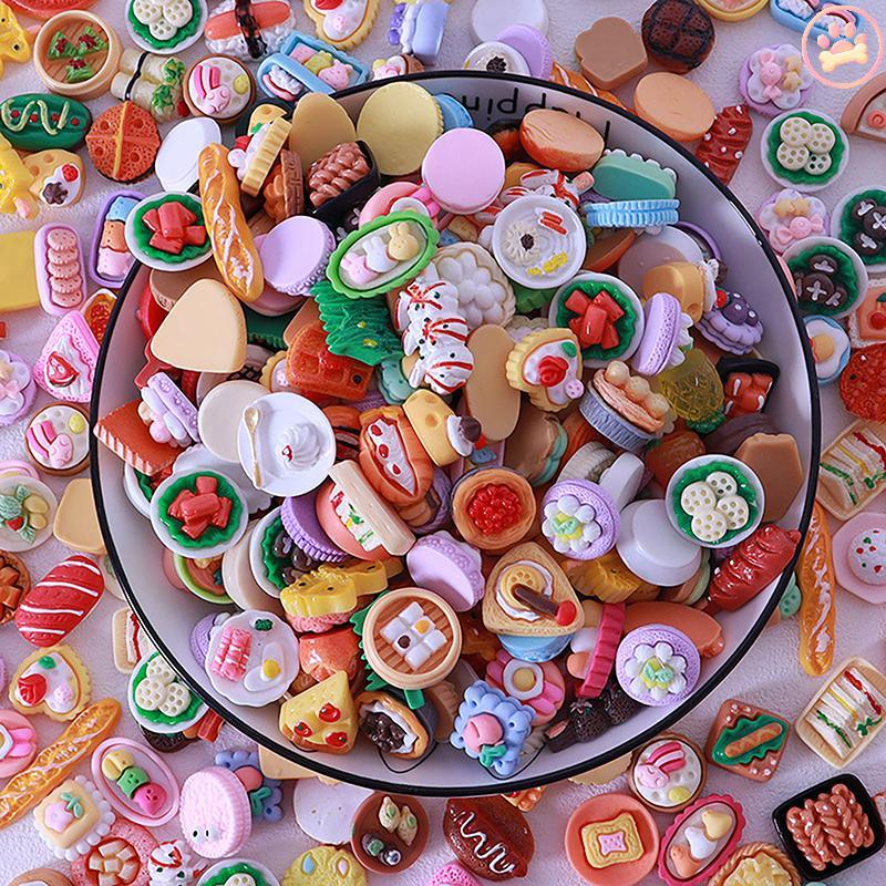 Carro 10 Pçs Casa De Bonecas Mini Comida Brinquedos Cozinha Decoração Acessórios Para Crianças Fingir Jogar Brinquedo Qu