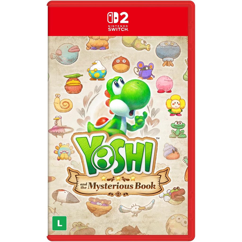 Yoshi and the Mysterious Book Switch 2 BR Midia Fisica