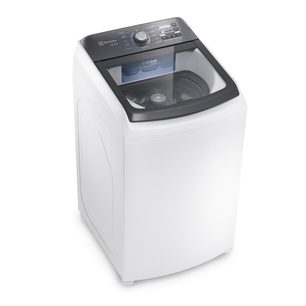 Máquina de Lavar Electrolux 14,5kg Branca Efficient Cesto inox e Jet&Clean LEE15 — imagem 2 de 2