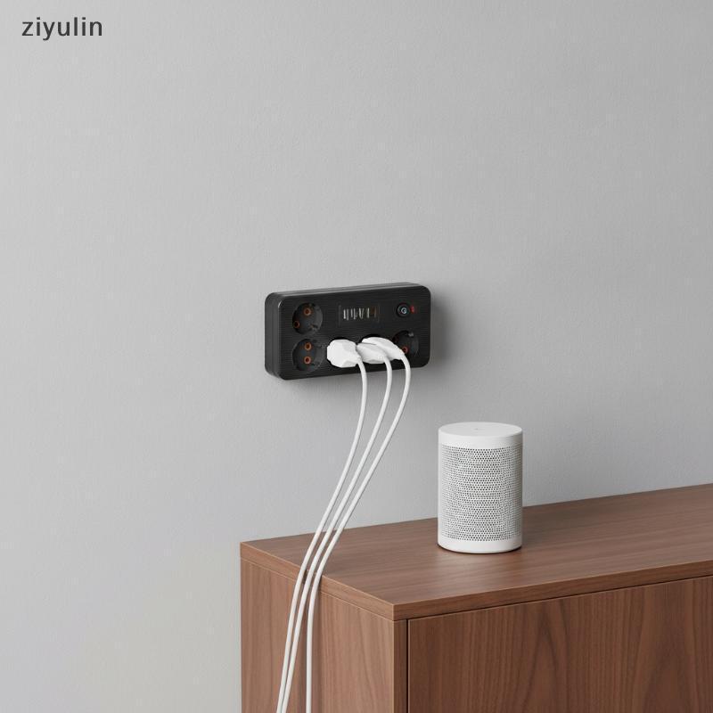 CVC Multi Charging Power Strip 1.8M EU Plug AC Outlets Cabo De Extensão Com Portas USB Type C Para Eletrodomésticos De S