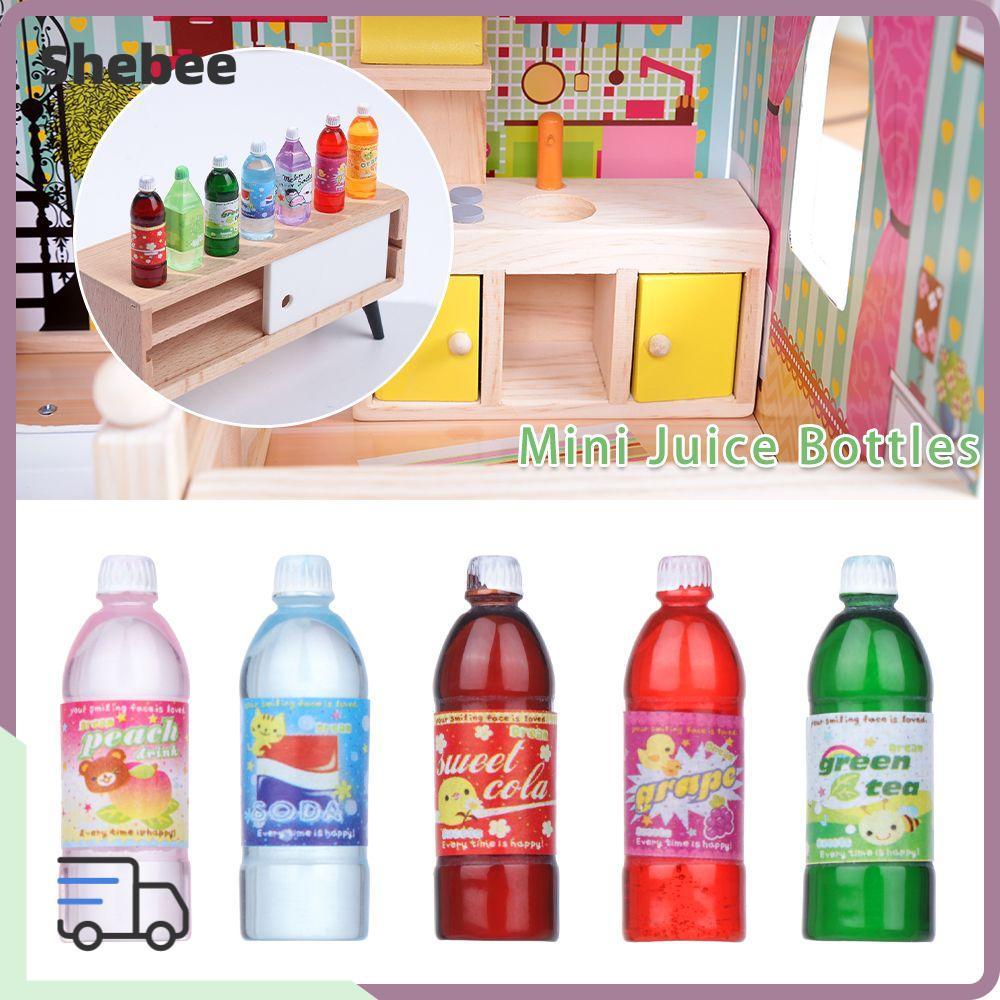 LUCKY-SHEBEE Casa De Bonecas Em Miniatura Comida Jogar Acessórios Miniaturas Decoração Adereços Simulação Bebidas