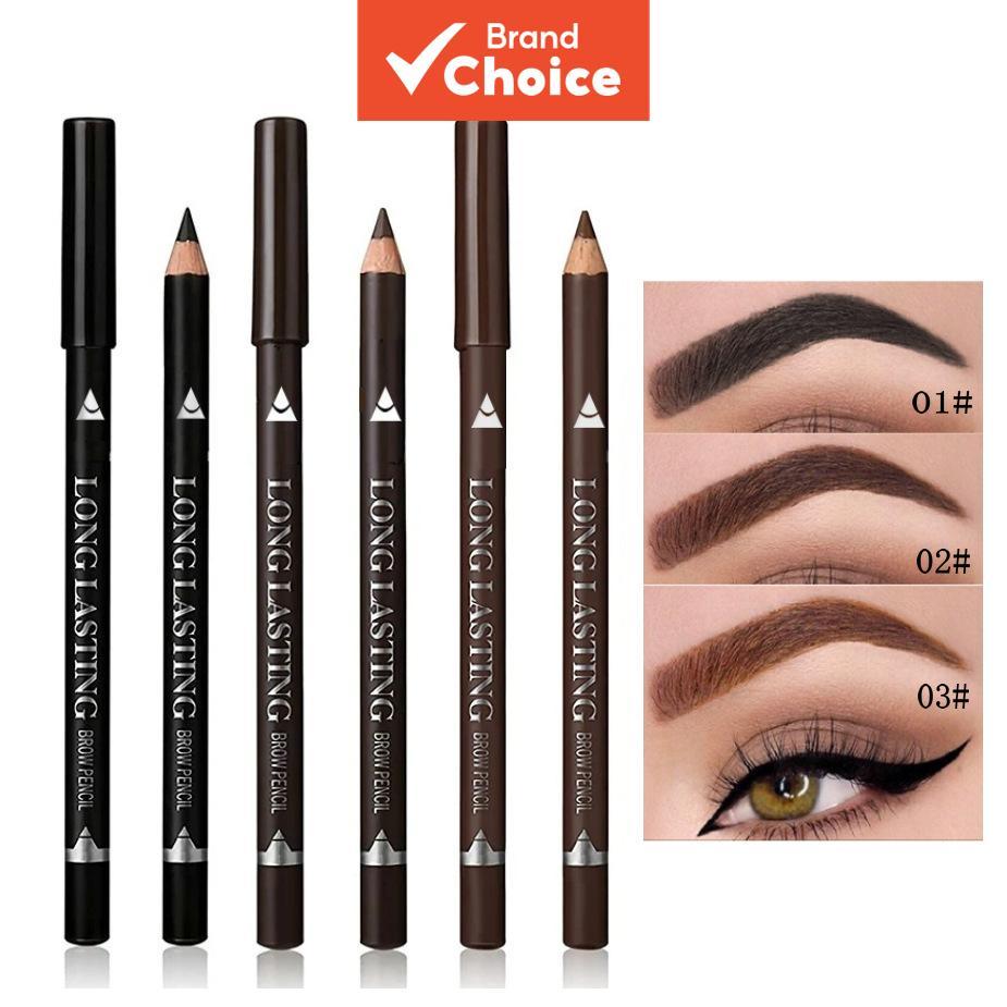 Lápis de Sobrancelha à Prova D’Água 15 unidades + Gel Delineador para Aegyo-Sal 2 em 1 – Ferramenta de Maquiagem