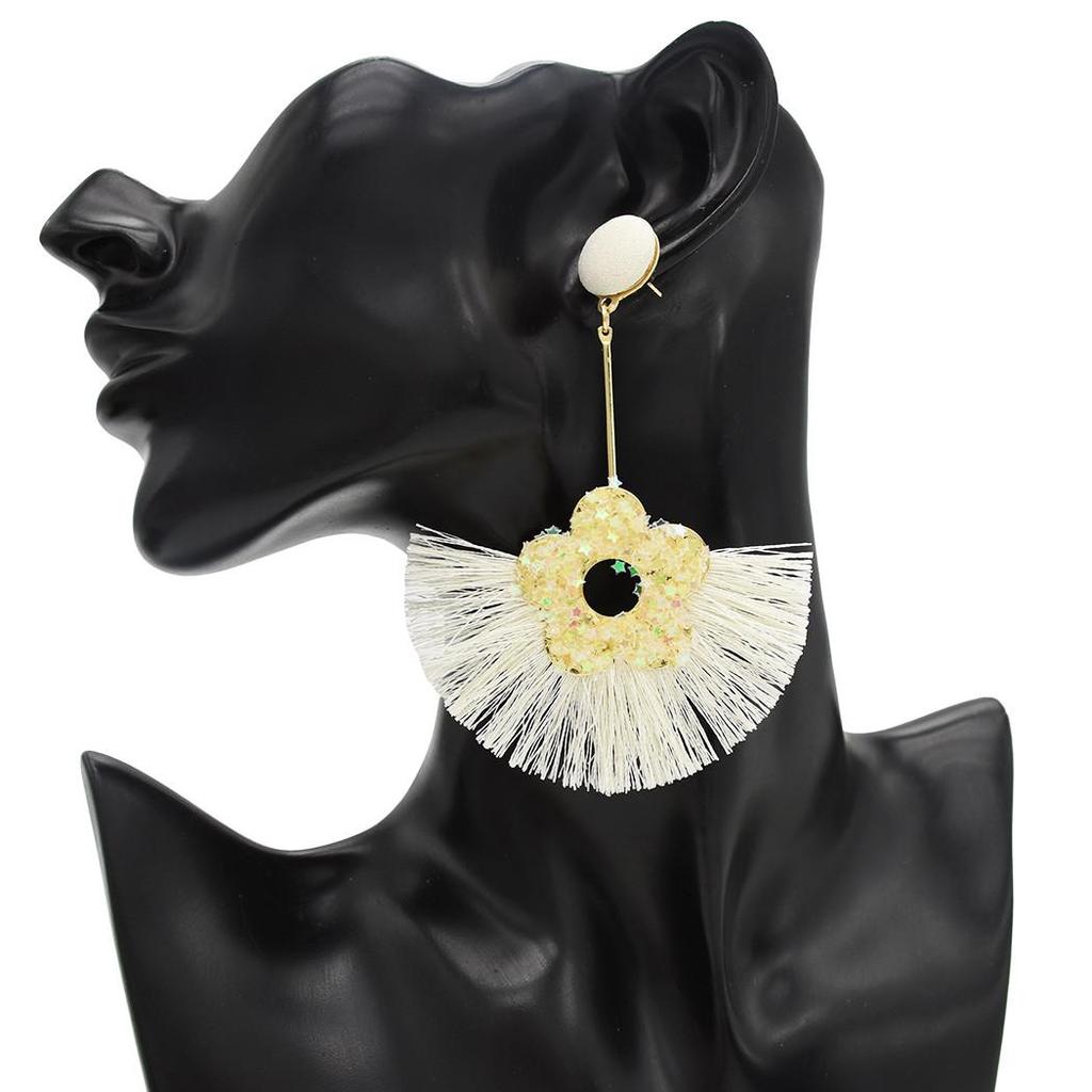 Moda novo estilo elegante muito fada pétala brincos pendurado flor pérola brincos ouro prata gancho moda acessórios de o