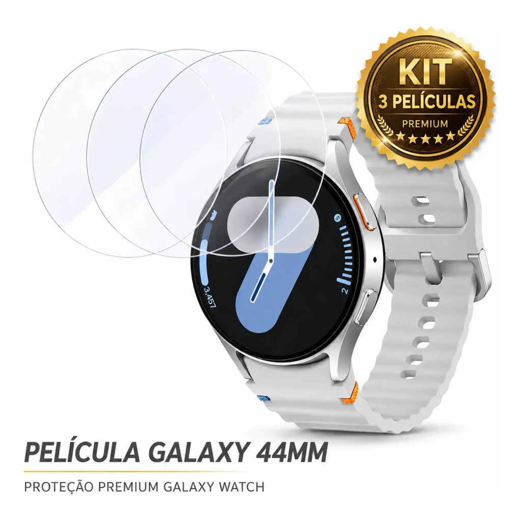 Película Samsung Watch 7 Galaxy 44mm | Case Galaxy Kit 7
