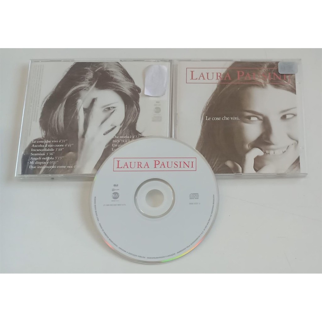 CD LAURA PAUSINI LE COSE CHE VIVI / 1996