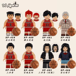 Blocos De Construção Figuras Brinquedo Colecionável XP459 XP460 XP461