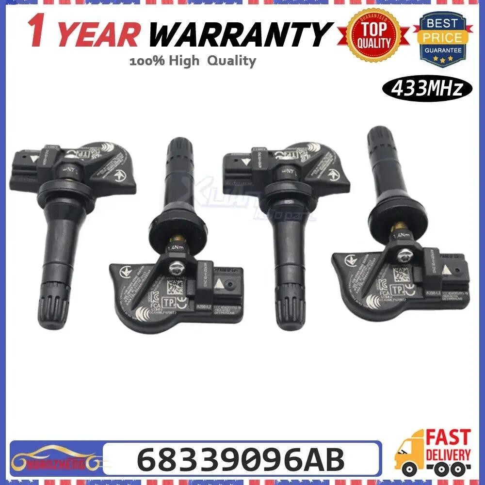 Sistema De Monitoramento Do Sensor De Pressão Dos Pneus TPMS 68339096AB Para Jeep Gladiador Grand Cherokee Wagoneer Wran