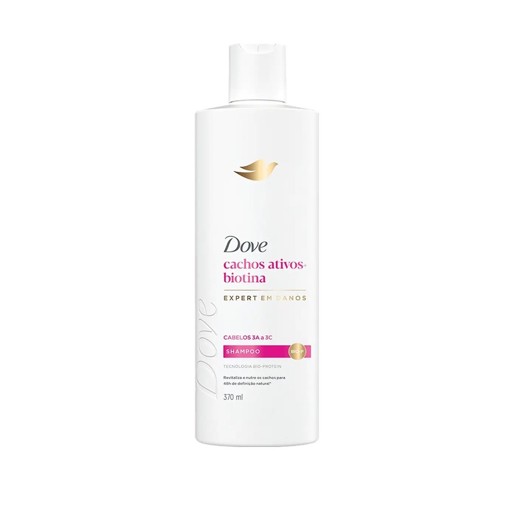 Shampoo Cachos Ativos + Biotina 370ml Dove