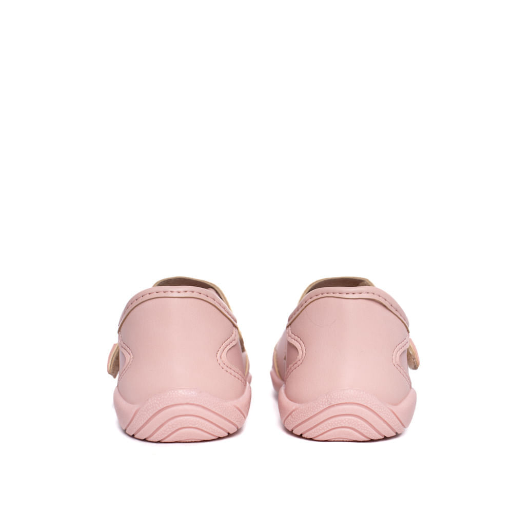 Sapatilha Infantil Molekinha Baby Calce Fácil Rosa — imagem 2 de 2