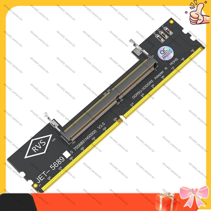 [Rápido D] Laptop DDR5 RAM Para SO DDR5 U-DIMM Adaptador De Mesa Testador De Memória De Cartão DDR5 Conversor