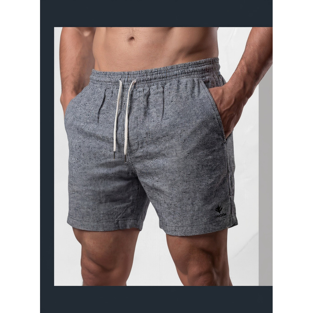 Kit 2 Bermudas Masculinas Linho Elastano Praiana Confortável Verão — Very Nice Shop