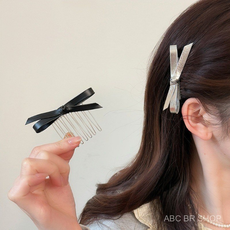 Presilha de cabelo requintada, estilo princesa moderno, presilha para franja lateral, acessório de cabelo minimalista, a